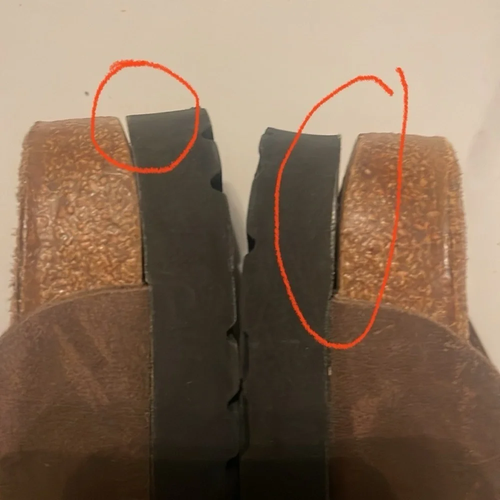 BIRKENSTOCK Betula Platform 38 As is ~ see the pictures M5 W7
